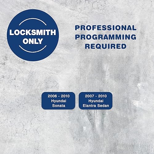 Miniatura 3 de KeylessOption Reemplazo de llavero de coche con control remoto de entrada sin llave para Elantra OSLOKA-360T (paquete de 2)