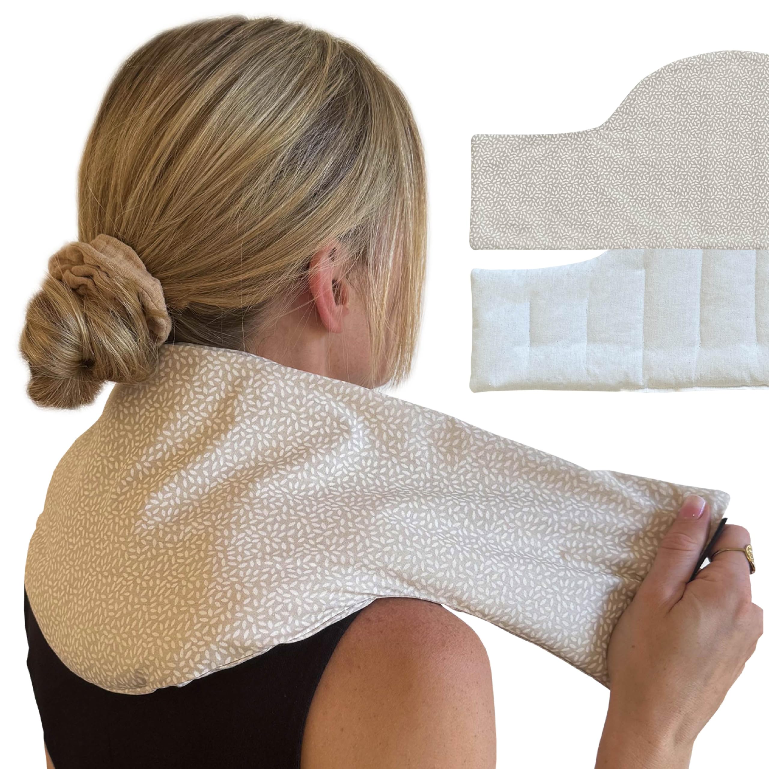 Saco de semillas para microondas Chill&Rest Naturelle Beige