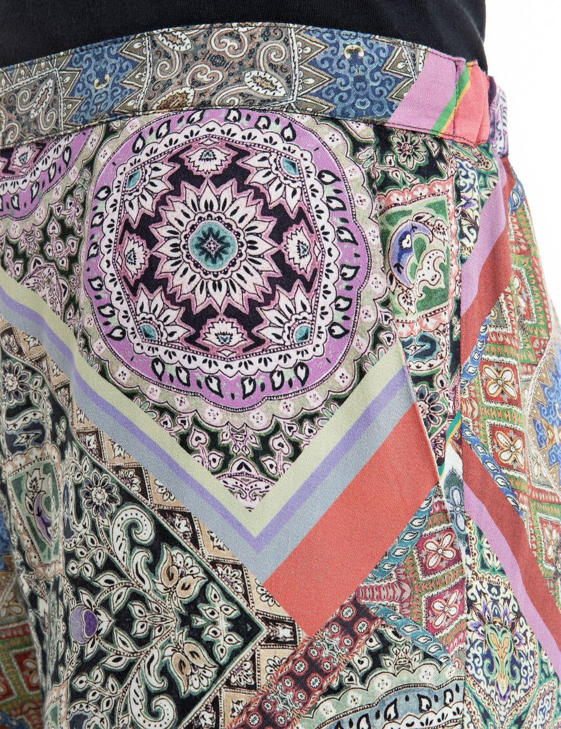 Replay Damen Stoffhose All Over Print