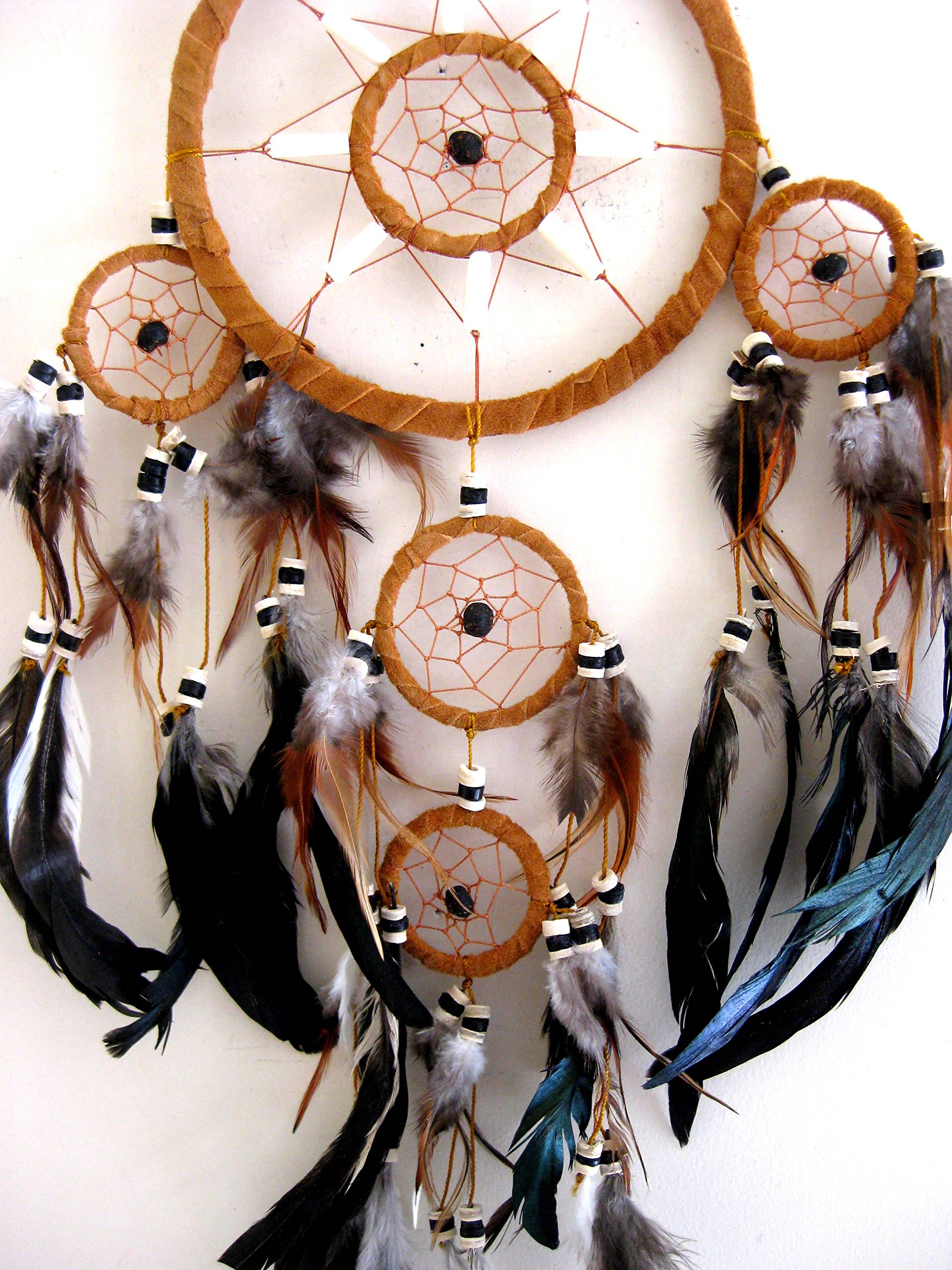 Amazon.co.jp: ドリームキャッチャー従来フェザードリームキャッチャー