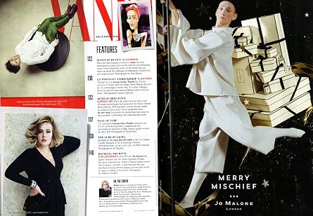 Vanity Fair Magazine (December, 2016) Adele Cover
