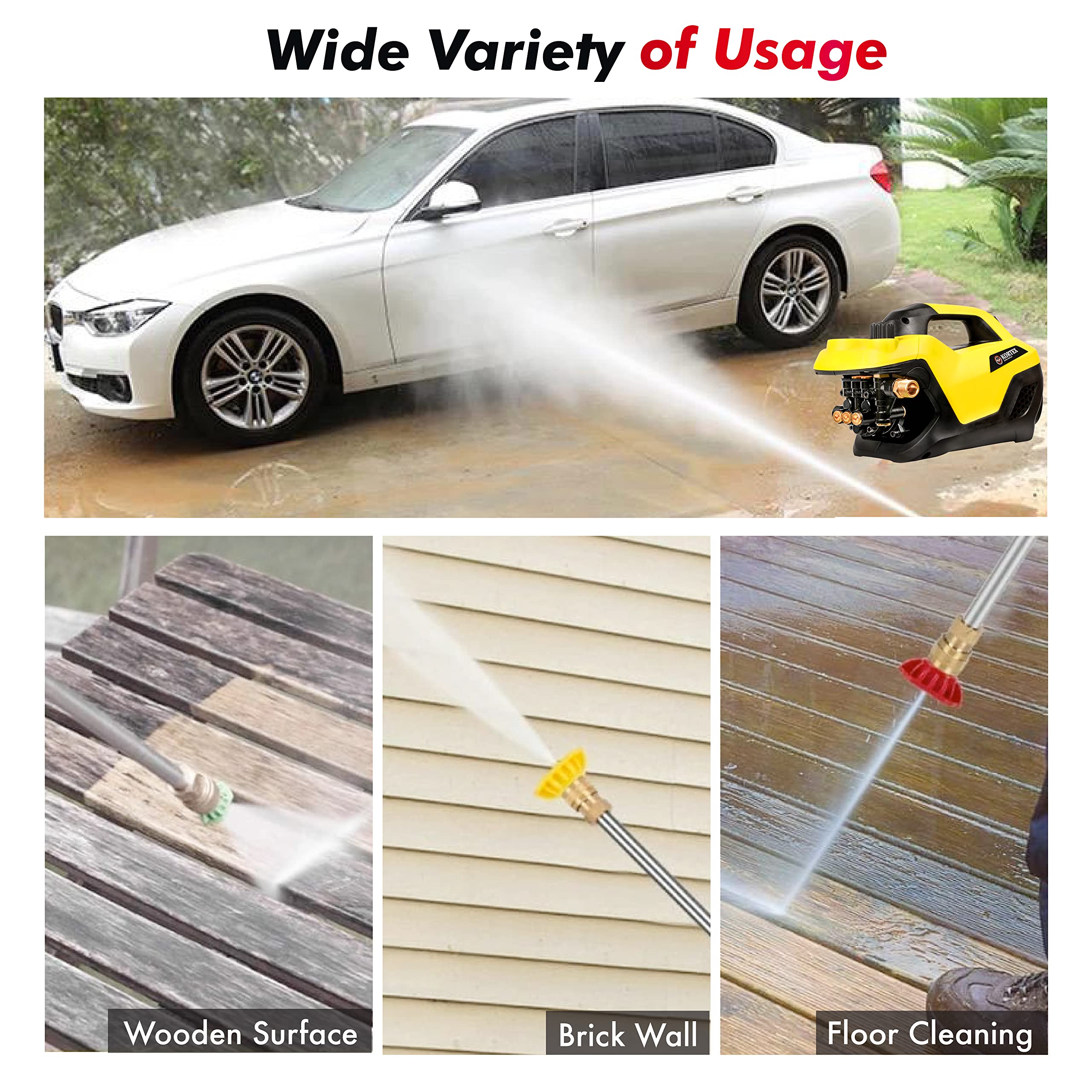 Kortex Y10 High Pressure Washer - Powerful Cleaning -3 Kortex Y10 High Pressure Washer - Powerful Cleaning -3