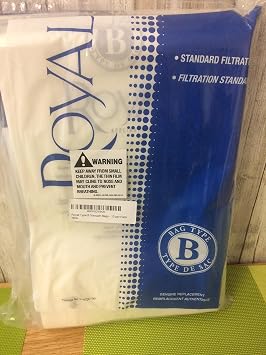 Royal Type B Vacuum Bags - 10 per Pack