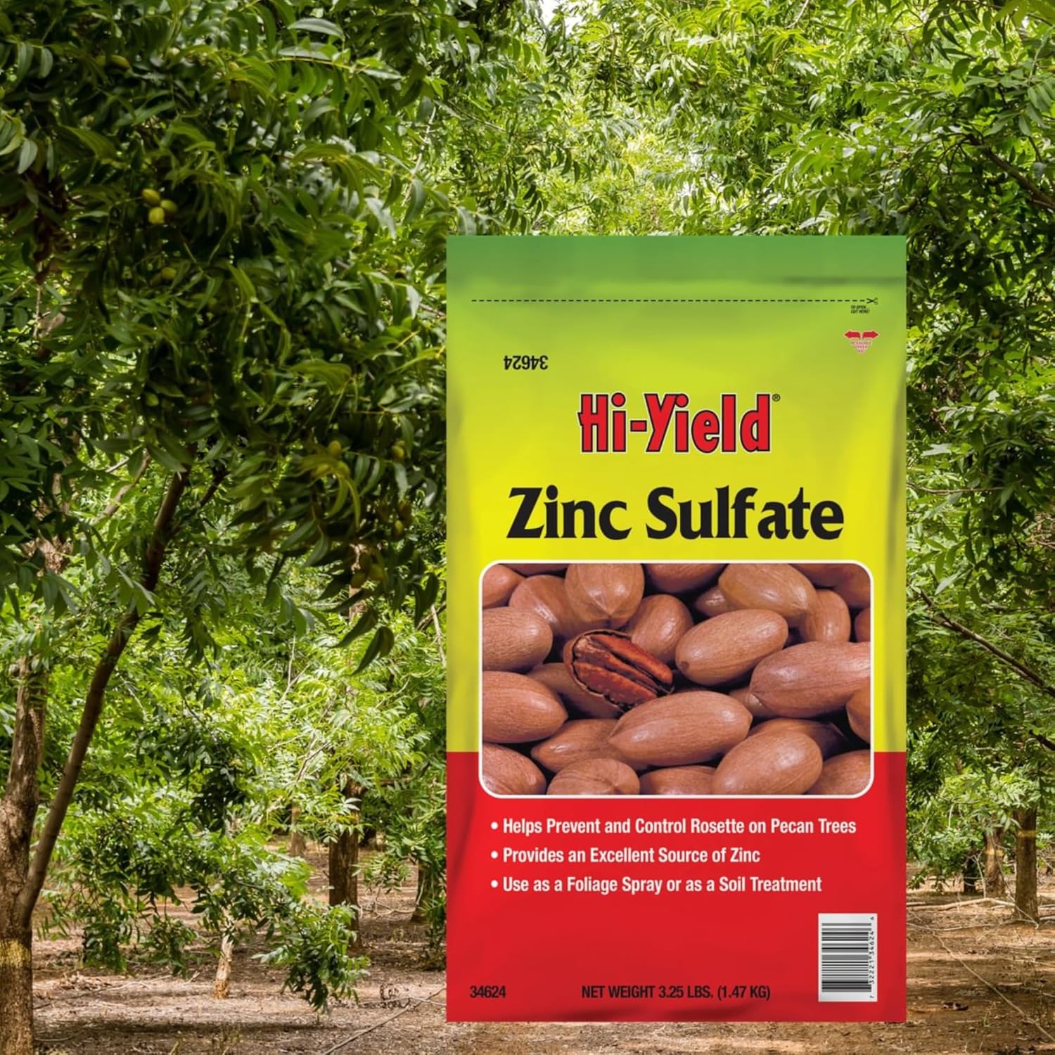 Hi-Yield (34624) Zinc Sulfate (3.25 lbs.)