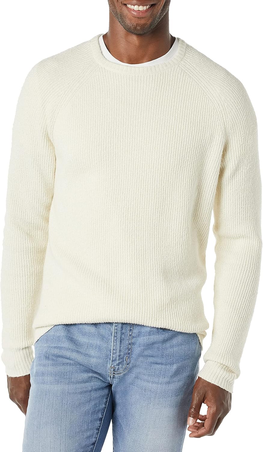 Amazon Essentials Men's Long-Sleeve Soft Touch Crewneck Sweater