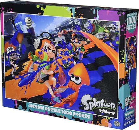 Amazon エンスカイ 1000ピース ジグソーパズル スプラトゥーン Splatoon 50x75cm 1000 558 おもちゃ おもちゃ