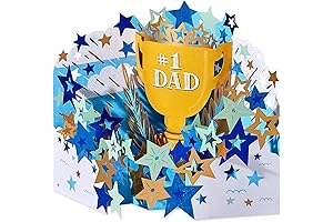 Father's Day Trophy Pop Up Card from American Greetings