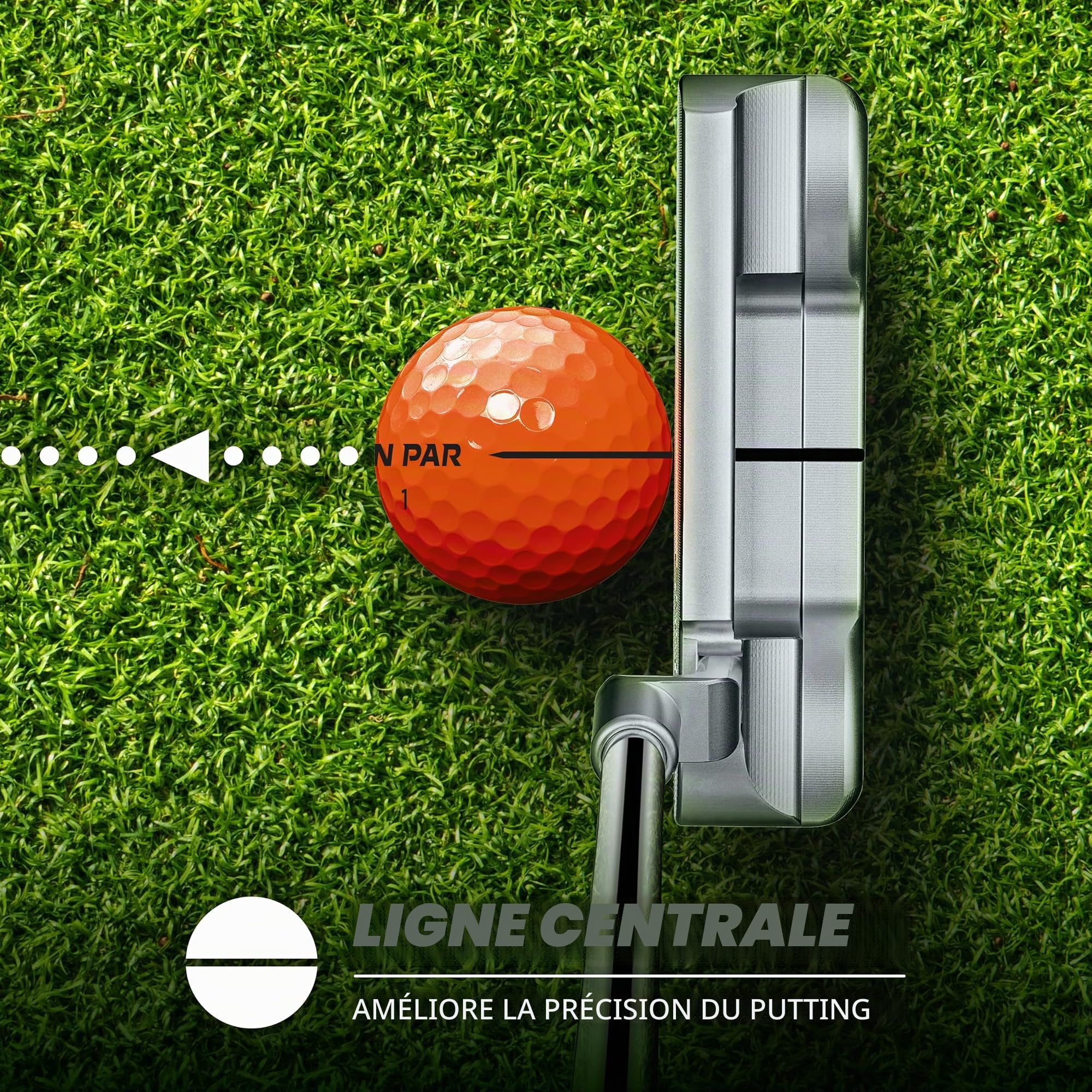 Distance Max Lot de 12 balles de Golf pour Une Distance, Un contrôle et Une précision améliorés, Cadeau de Golf idéal pour Toutes Les Vitesses de Swing avec Un Graphique de Cible Audacieux