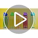 Tioncy 40 Pieces Water Bottles Bulk for Kids 17 oz Plastic Sport Drink Bottles with Handle Strap Lightweight Leakproof Cup for Fitness Gym School Gift(Cute Colors) - Image 8