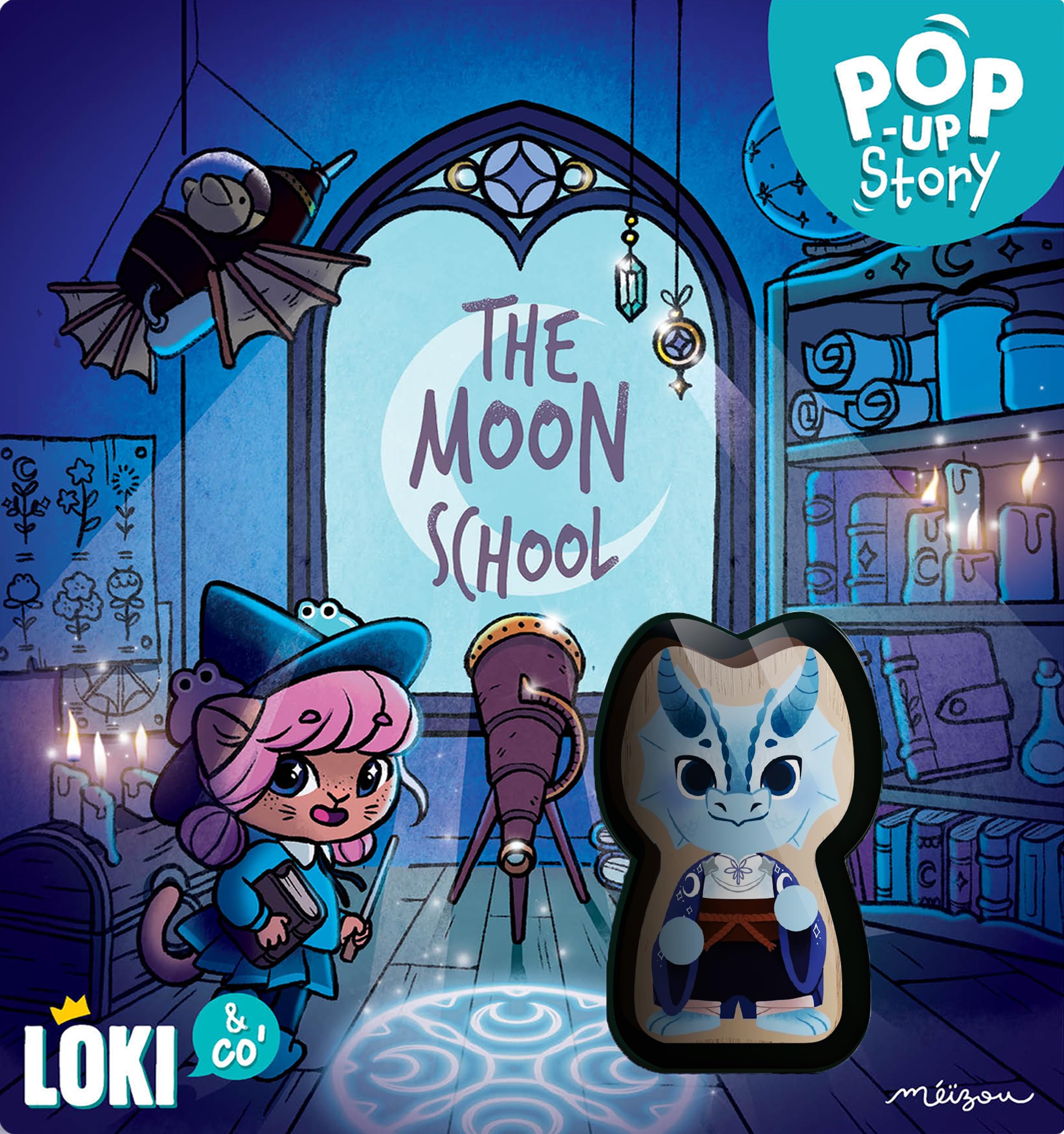 Loki | Pop-Up Story: The Moon School | Immersive Children's Story Book | Ages 4-6 | 1+ Players | 20 Minutes Playing Time