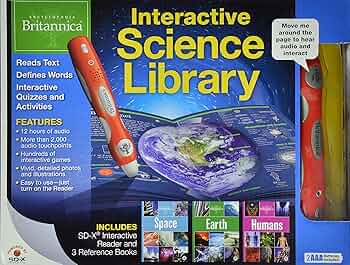 洋書 6-Book Interactive Science Library Encyclopaedia Britannica® 6-Book Interactive Science Library