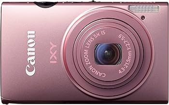 Amazon | Canon デジタルカメラ IXY 220F ピンク 光学5倍ズーム 広角