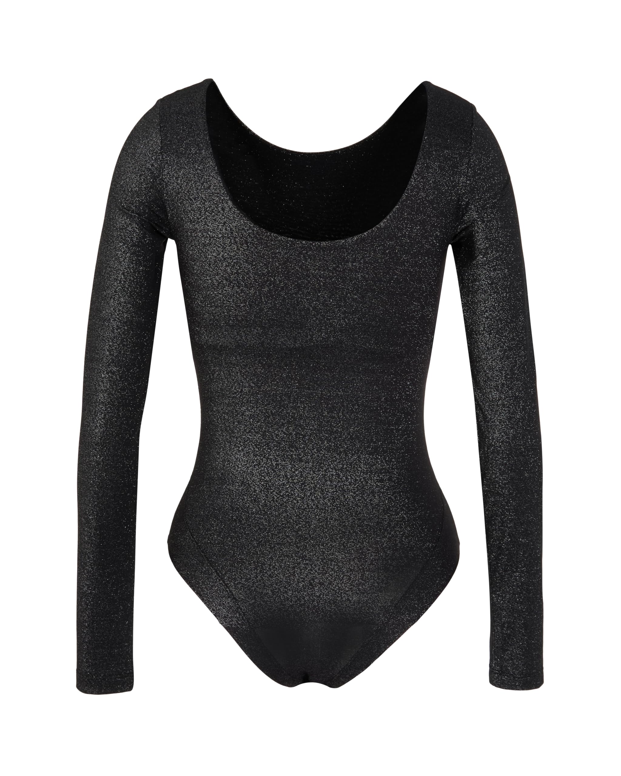 Emporio Armani Lurex Long Sleev Body T-shirt Donna (Pacco da 1)