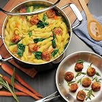 Tramontina Stainless Steel Tri-Ply Clad 10-Piece Cookware Set, Glass Lids, 80116/1011DS