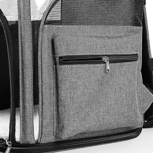Cat Carrier Backpack for Small Medium Cats Dogs — alternate angle