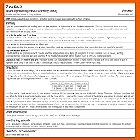 Vista 11 de Nicorette 2 mg de goma de mascar de nicotina para dejar de fumar - Fruit Chill con sabor a ayuda para dejar de fumar, 100