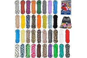 MONOBIN 36 Colors Paracord Kit: Craft and Adventure