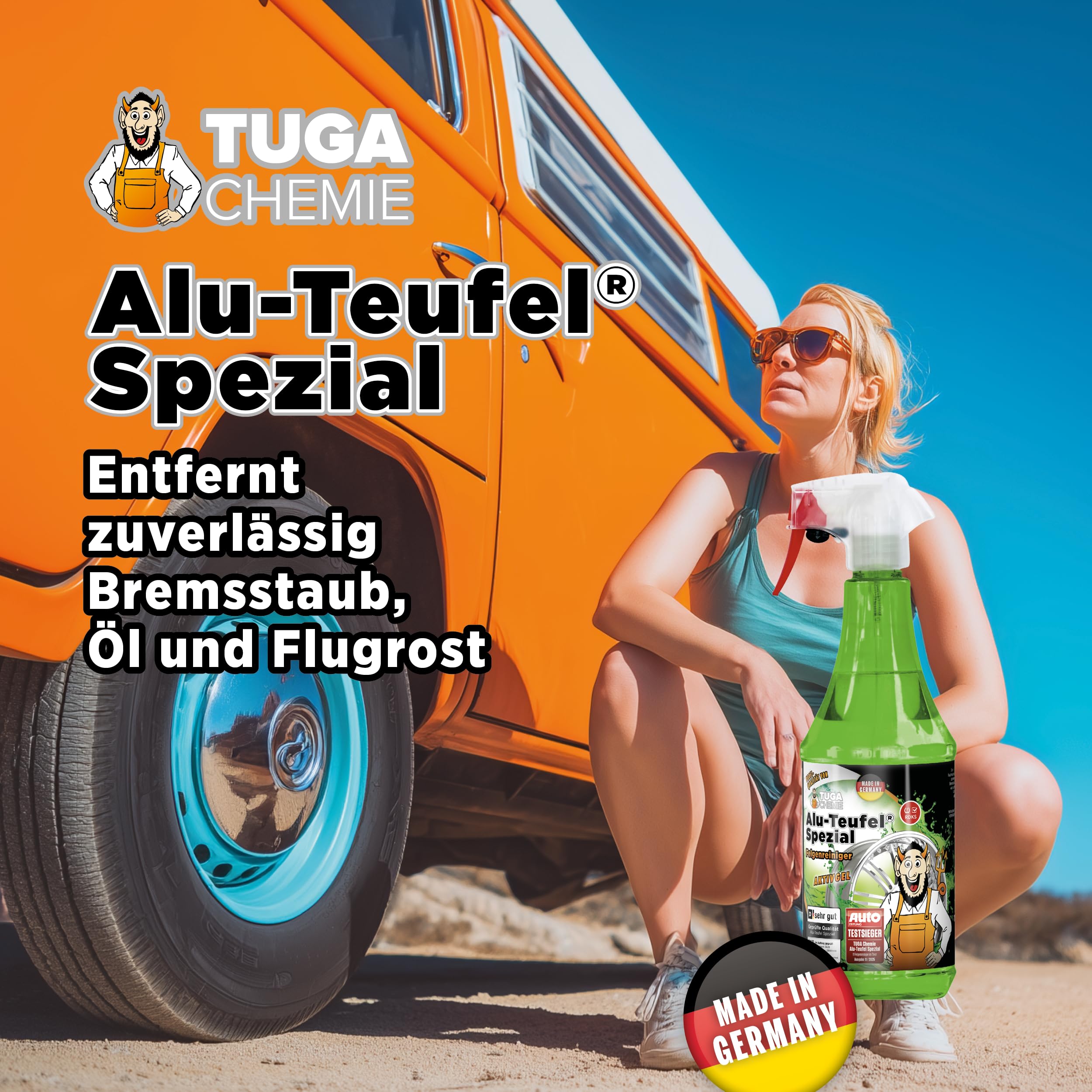TUGA Diable-alu Nettoyant spécial pour jantes