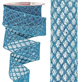 激レア 新品未開封 Blue Ribbon URN 赤 High Finish Amazon.com: Ribbli Metallic Royal Blue Wired Ribbon,2-1/2