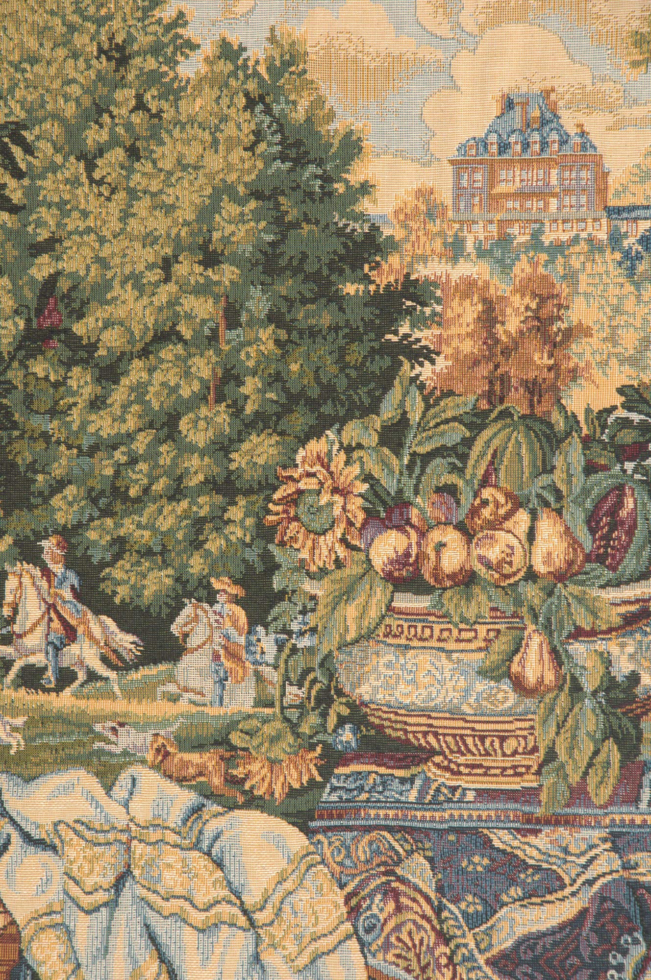 Tapisserie Murale Château De Versailles – Art Italien – 32x26 Pouces – Neuf