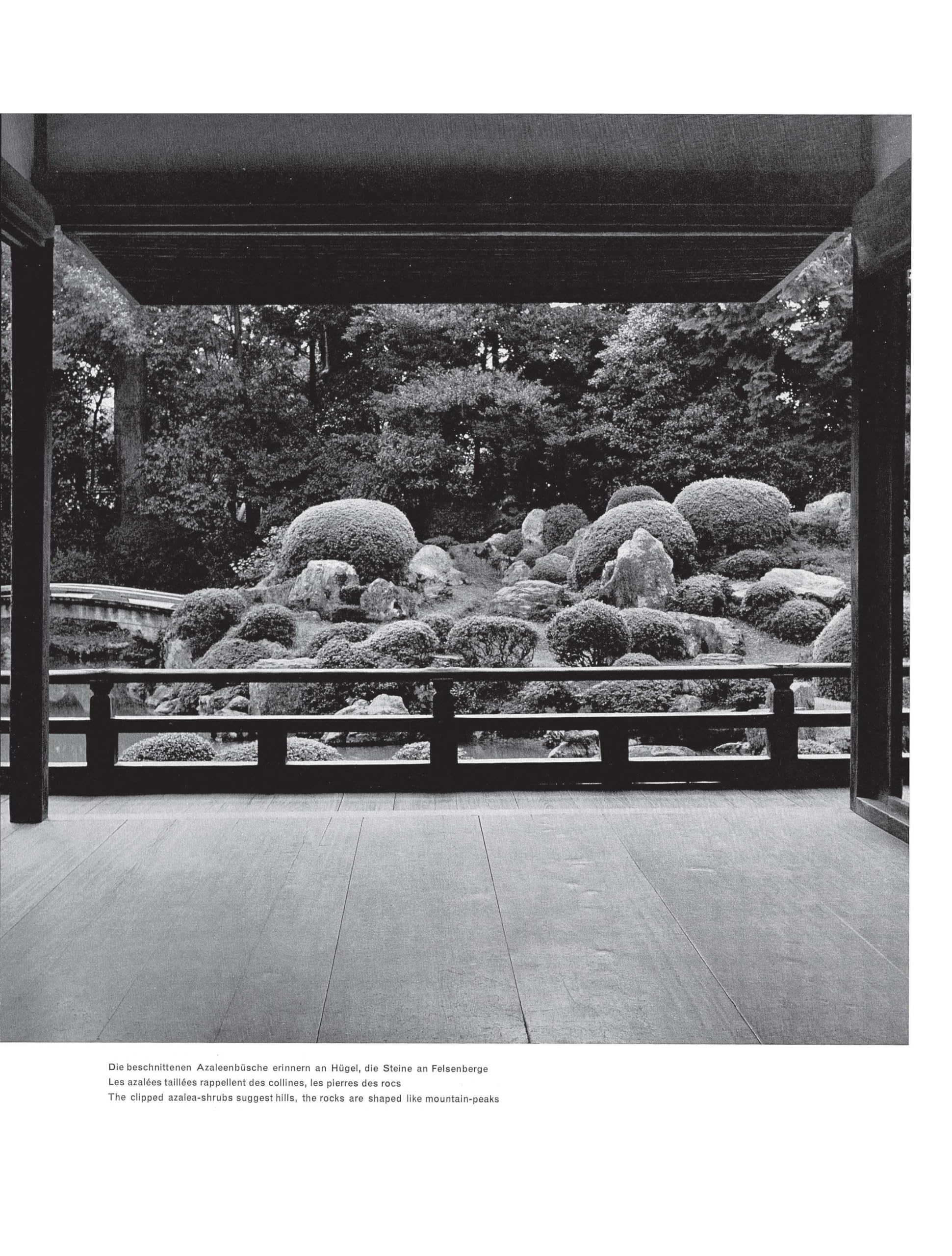 Temple and Teahouse in Japan