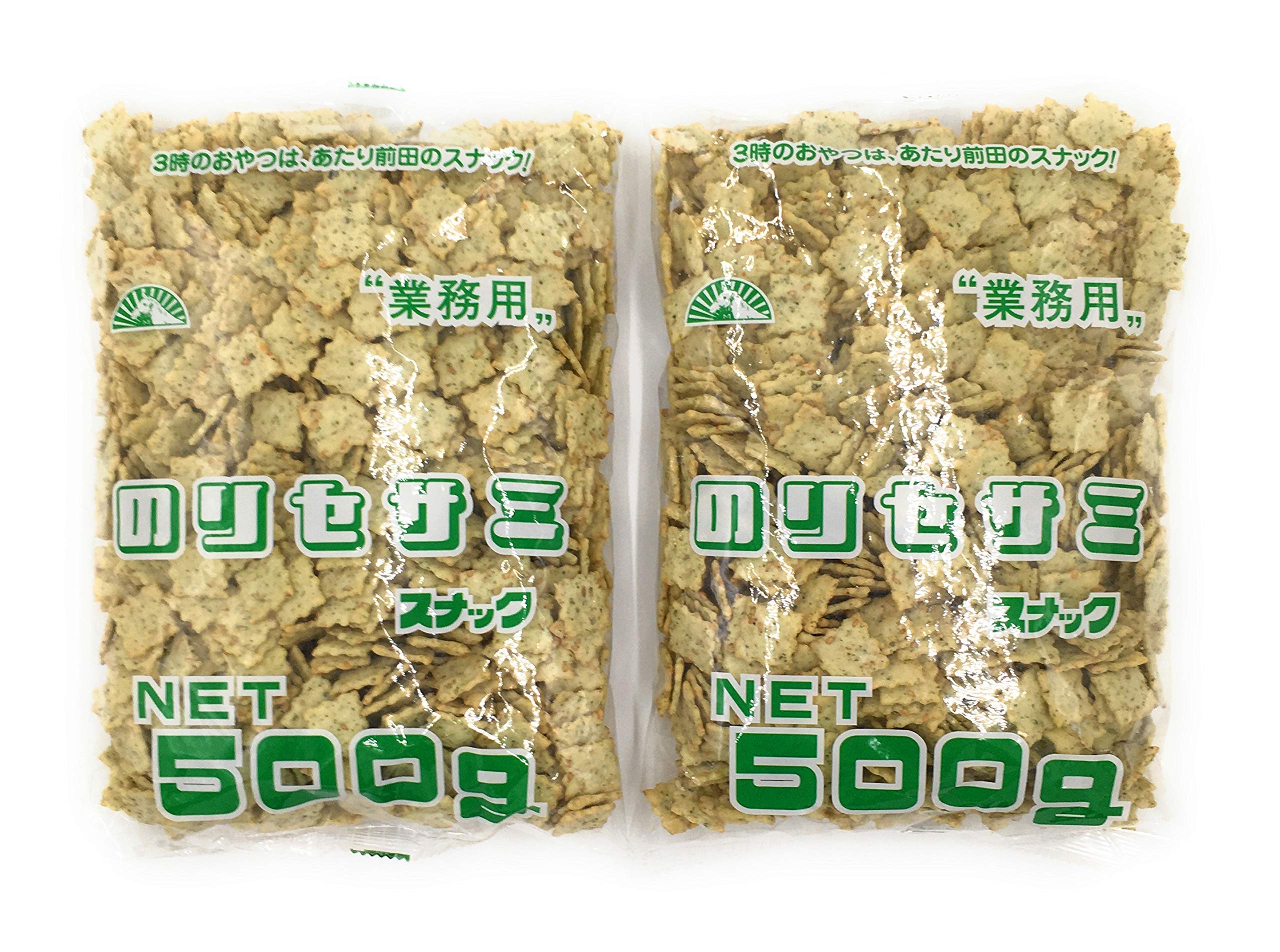 Amazon.co.jp: 前田製菓 のりセサミスナック 500g 2個セット (500g x2