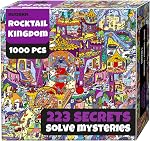 QUOKKA Puzzles 1000 Pieces Adult – 223 Hidden Secrets, Engaging Audio Story, Snap-Tight Thick Pieces – Collect All Four Adult Puzzles in Series to Build One Epic Mystery Realm (Twigtail Kingdom)