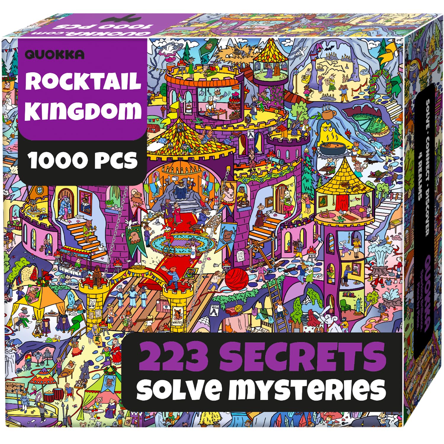 Amazon.com: QUOKKA 1000 Piece Puzzle for Adults – 223 Hidden