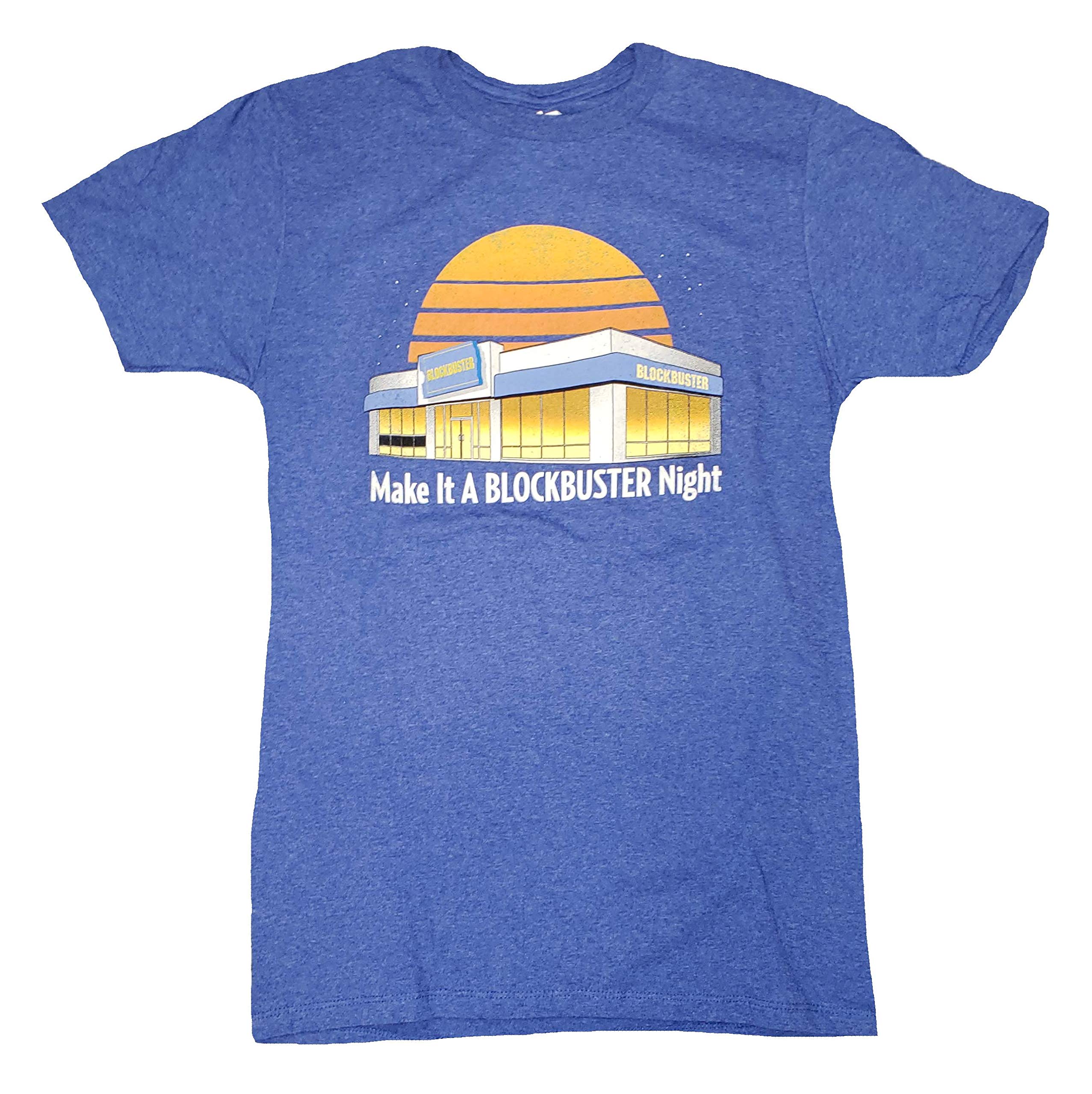 Blockbuster Video Make It A Blockbuster Night Blue Graphic T-Shirt - Large  : Amazon.ca: Clothing, Shoes \u0026 Accessories