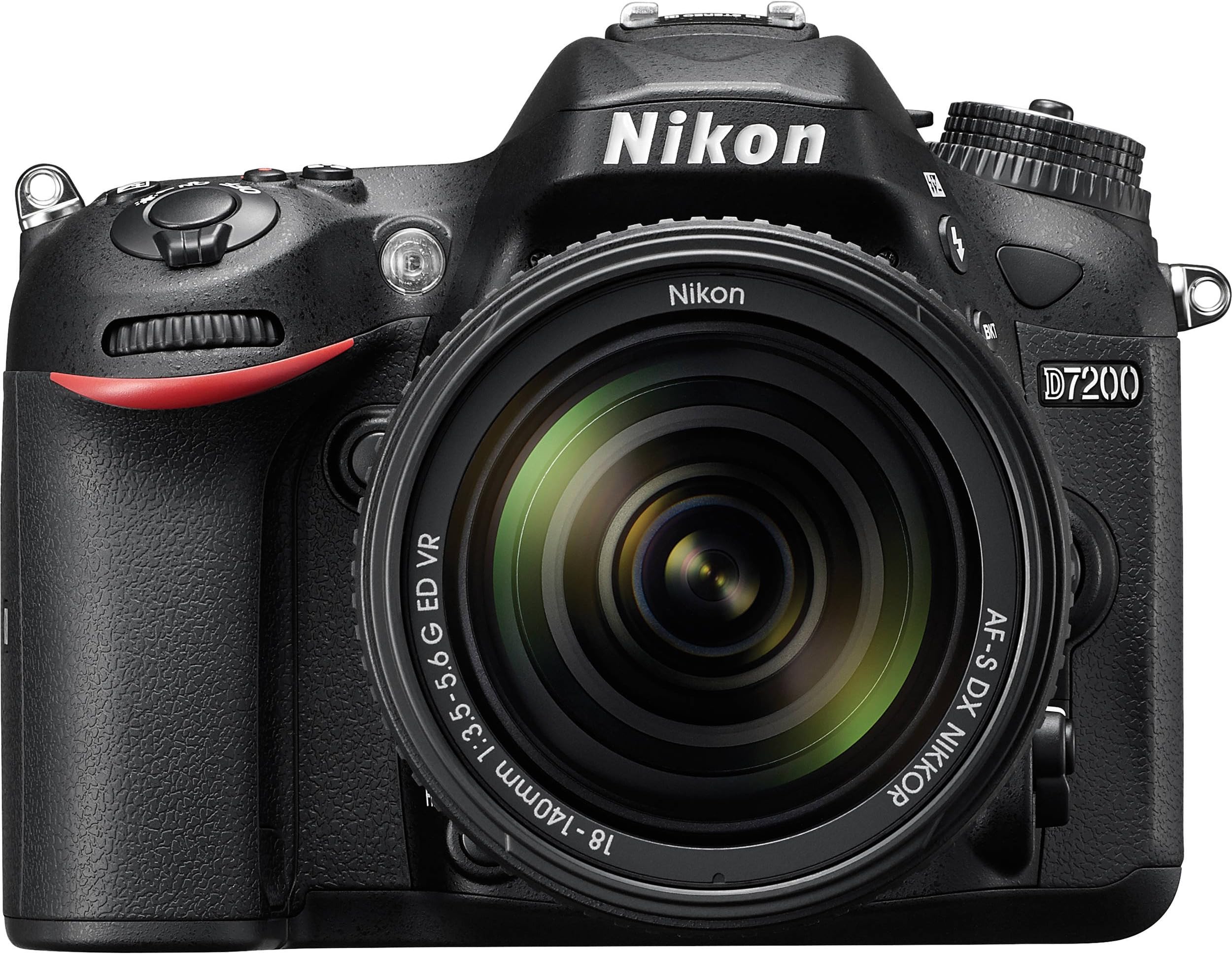 Nikon D7200 24.2 MP DX-Format Digital SLR Camera with 18-140mm VR Lens (Black)(Renewed)