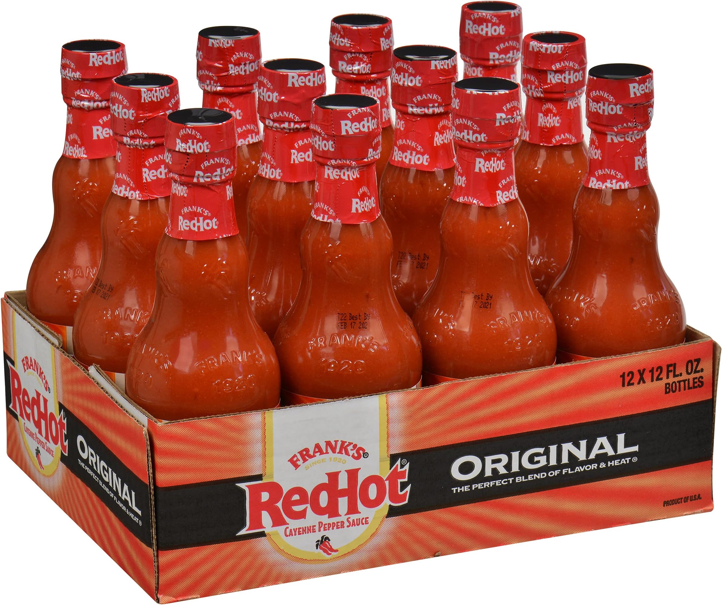 Frank's RedHot Original Hot Sauce (Keto Friendly), 23 fl