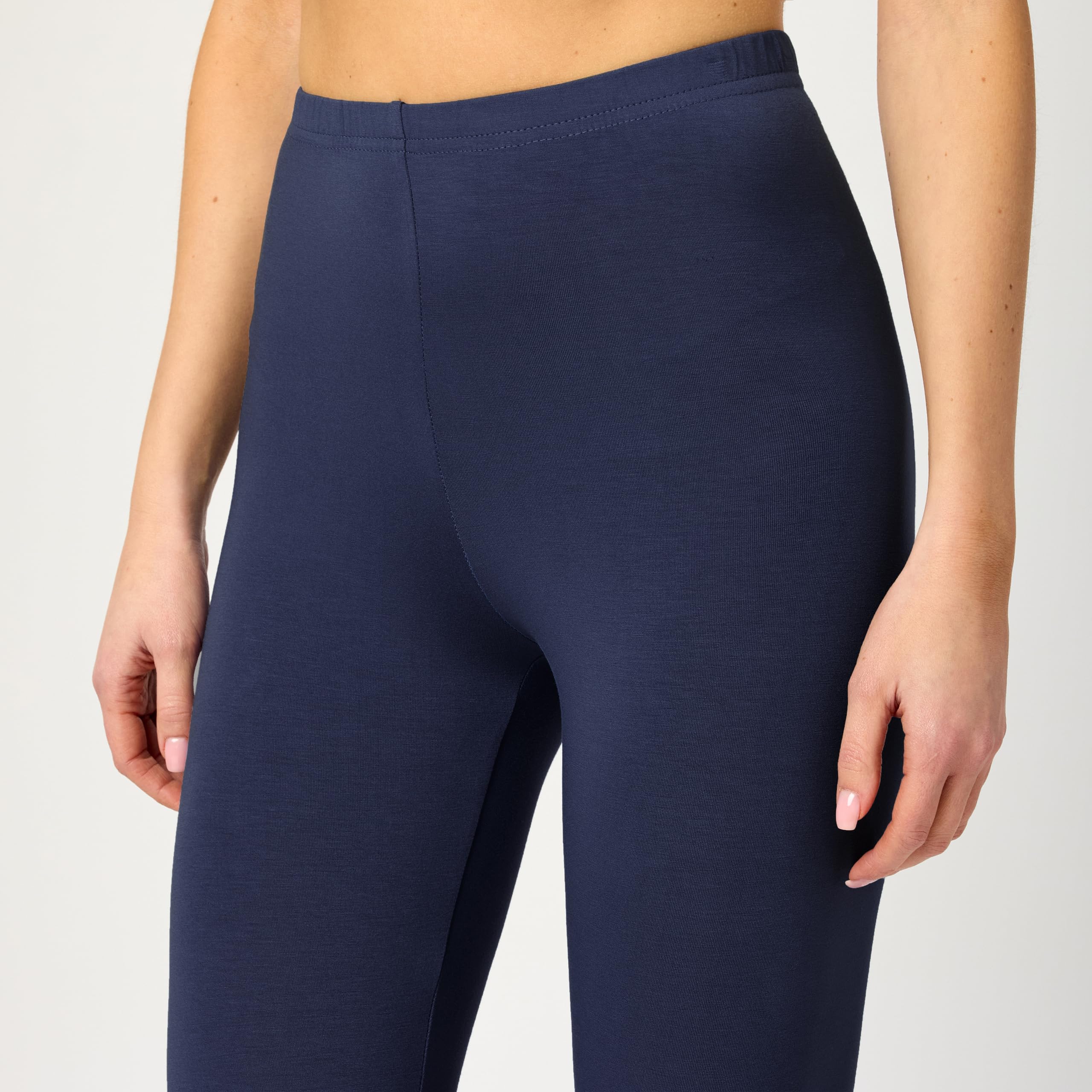 Merry Style Leggins Corti Donna 3/4 Pantaloni Capri Leggins Donna in Viscosa Traspirante, Pantaloncini Fitness Corti per Sportivi o Casual MS10-144