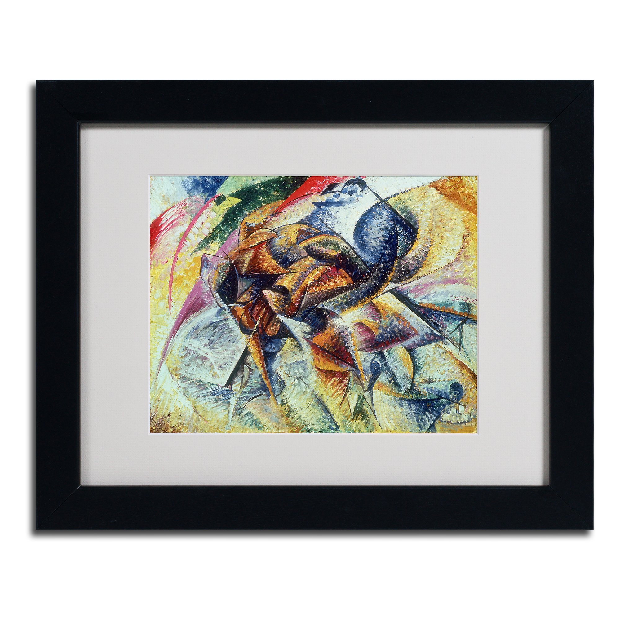 Amazon｜Trademark Fine Art Dynamism of a Cyclist 1913 アートワーク