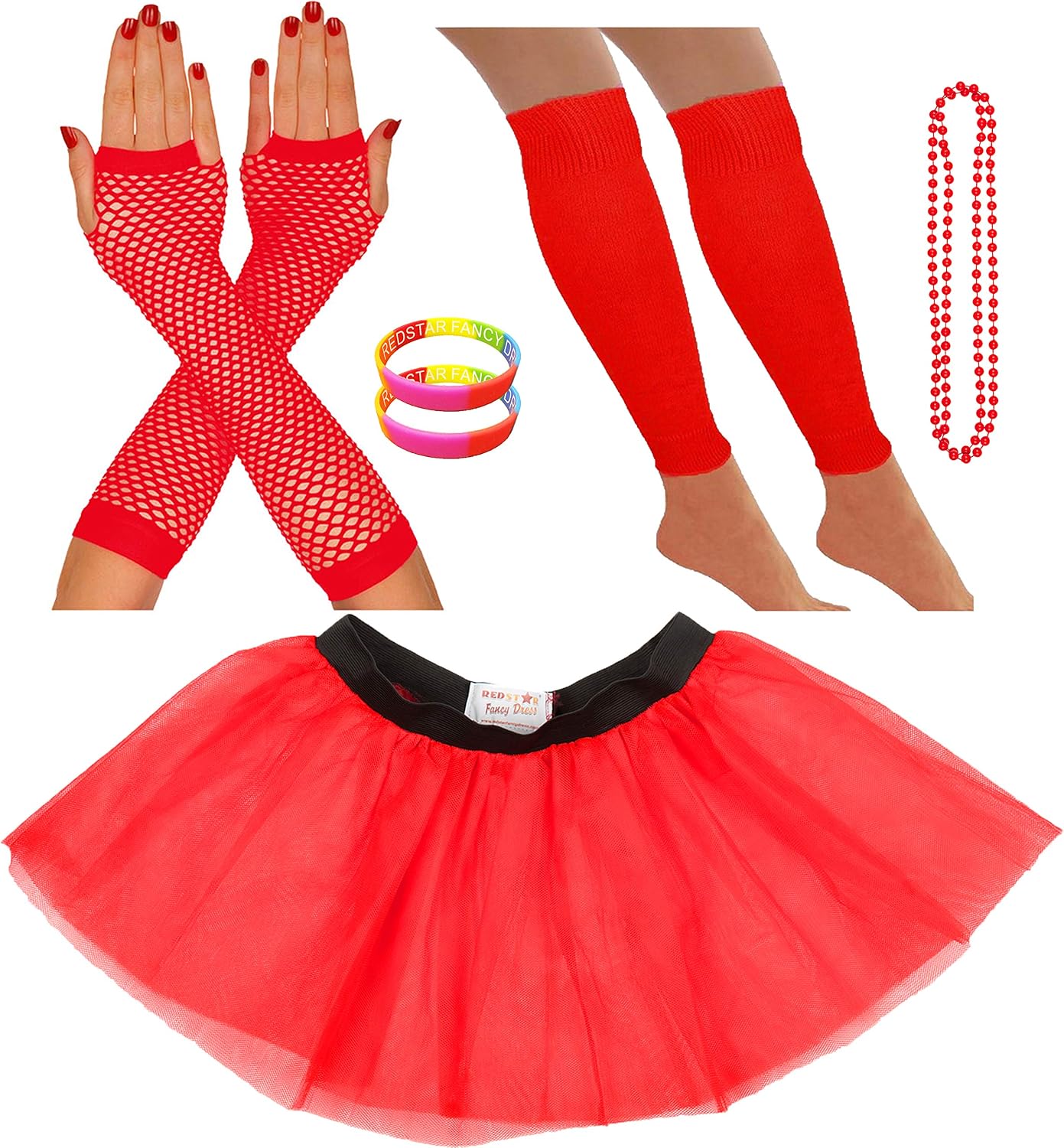 Set Tutu Fluo Et Accessoires Années 80 – Soirées, EVJF, Courses Déguisées !