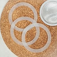 Vista 7 de GROSCHE Milano Moka - Olla cafetera de expreso para estufa, Cafetera Greca, Cafetera y máquina de expreso percoladora para estufa