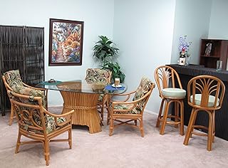 Amazon Com Kitchen Dining Room Sets Rattan Table Chair Sets Kitchen Dining Room Home Kitchen