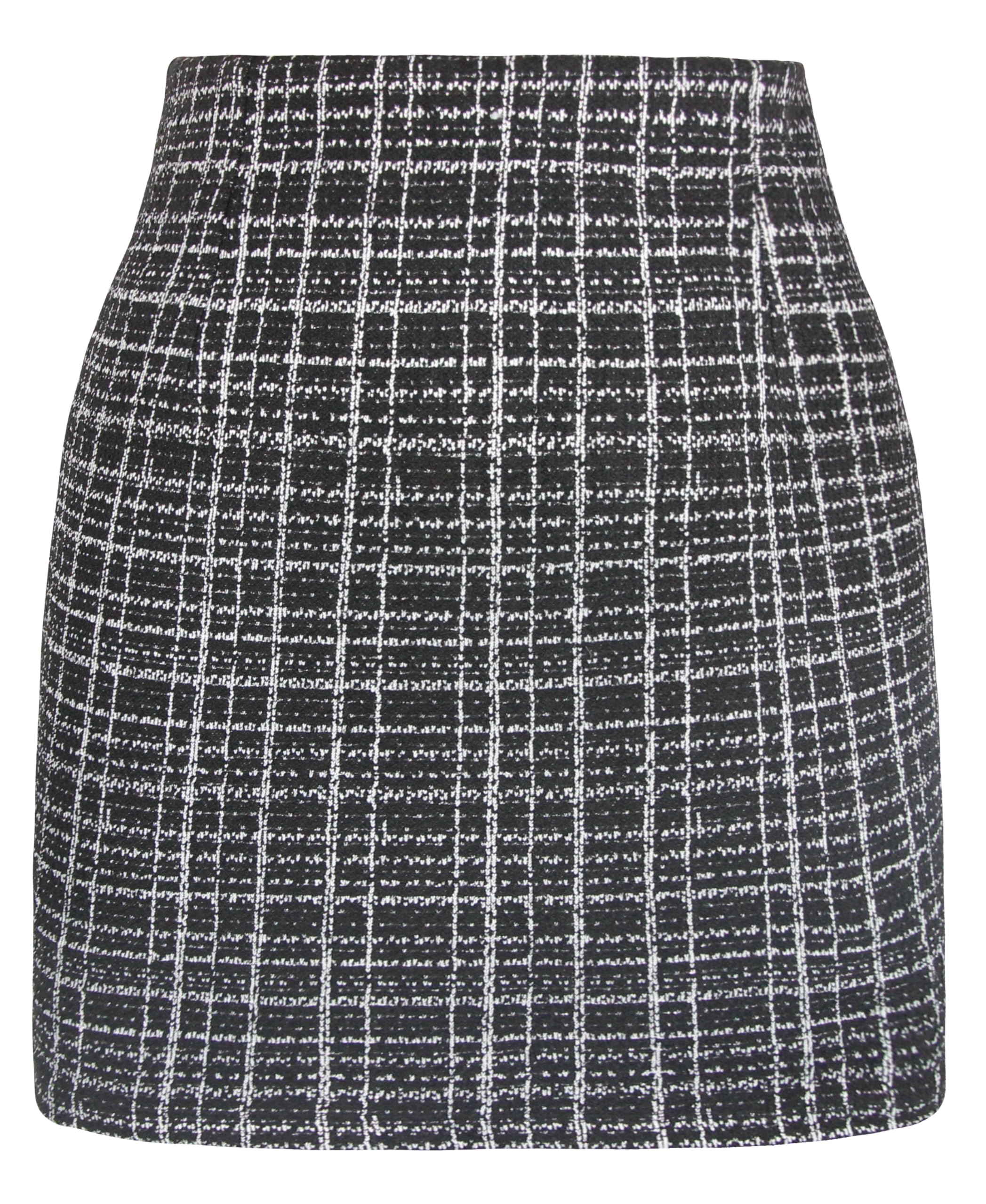 Ellames Womens Mini Club Skirt Basic Bodycon High Waist Pencil Skirts with Slit