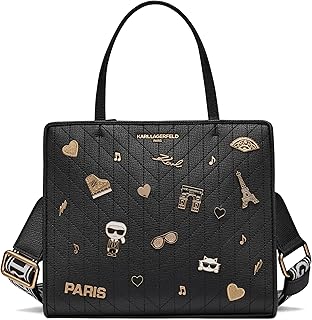 KARL LAGERFELD womens Maybelle Pins Satchel