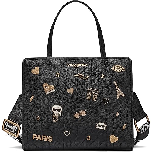 KARL LAGERFELD Women's Maybelle Pins Satchel