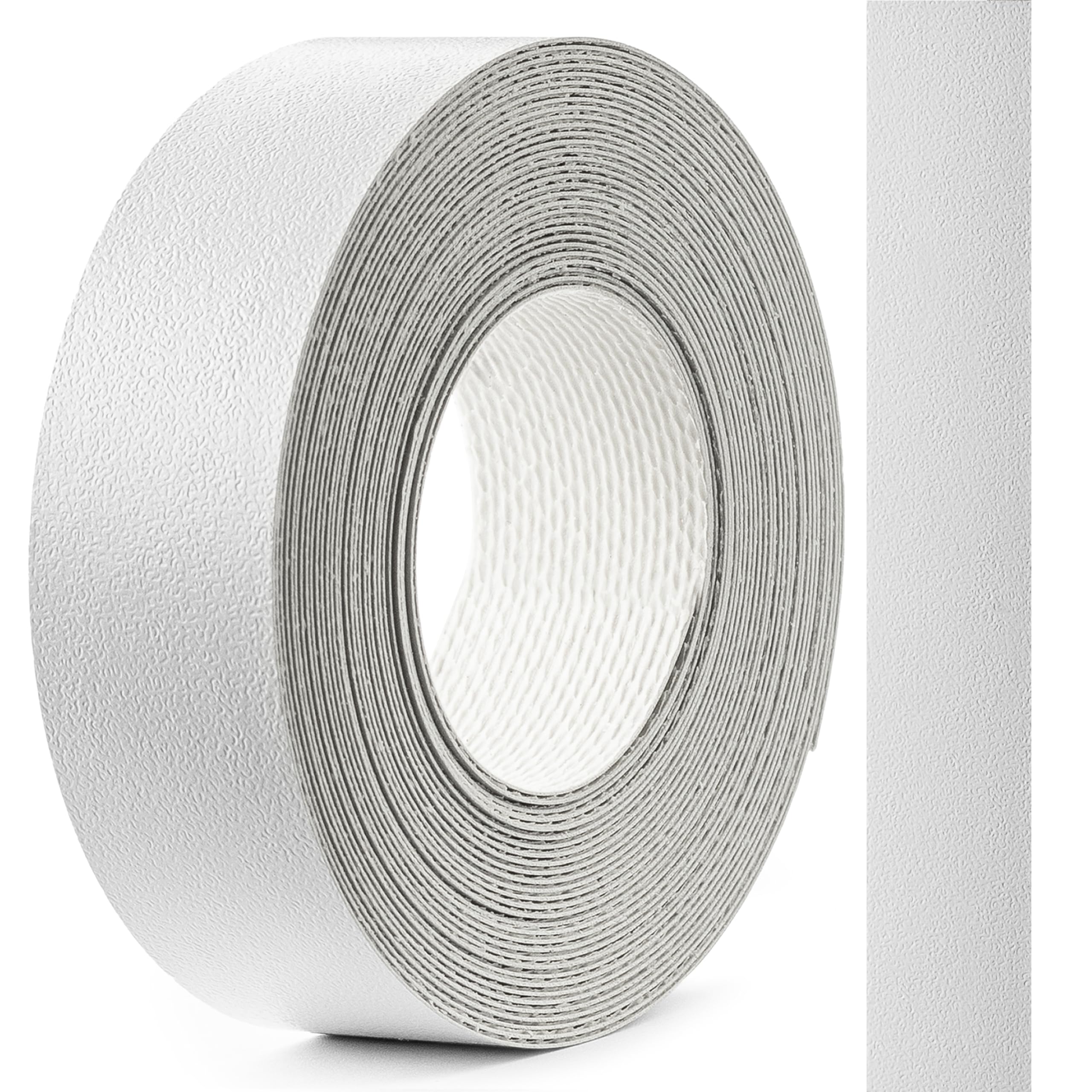 FOLDECOR Light Gray Pfleiderer Hotmelt Melamine Edge Banding Tape 21mm x 5m, Iron on Edge Trim Strip for Furniture, Cabinets, Shelves & Panels, Easy to Apply & Cut
