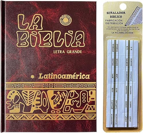 Miniatura 8 de Coladera La Biblia Catolica Latinoamericana Letra Grande Edicion Cartone en español con Señalador Biblico - La Biblia católica latinoamericana
