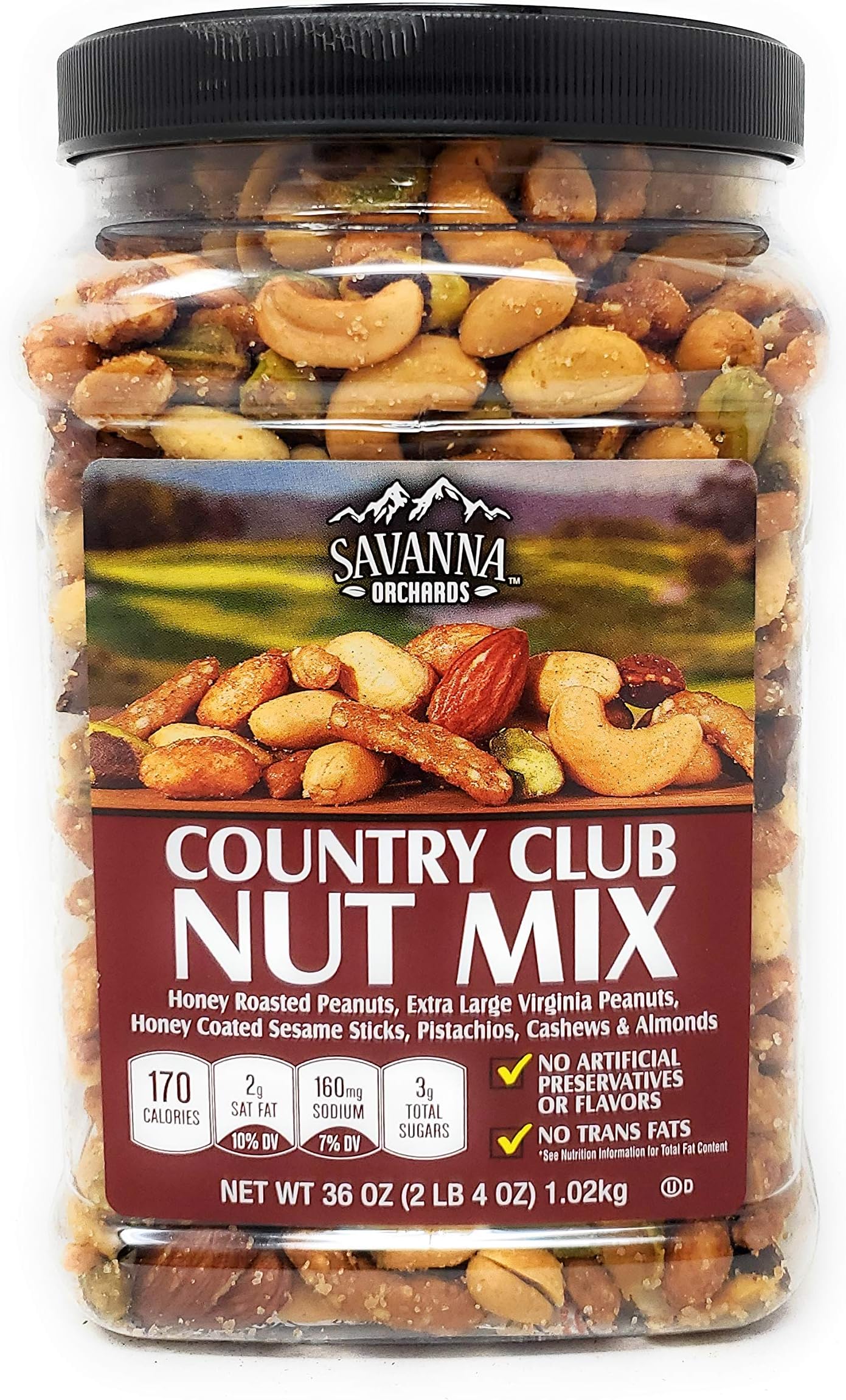サバンナ オーチャード カントリー クラブ ナット ミックス 1.02 kg
