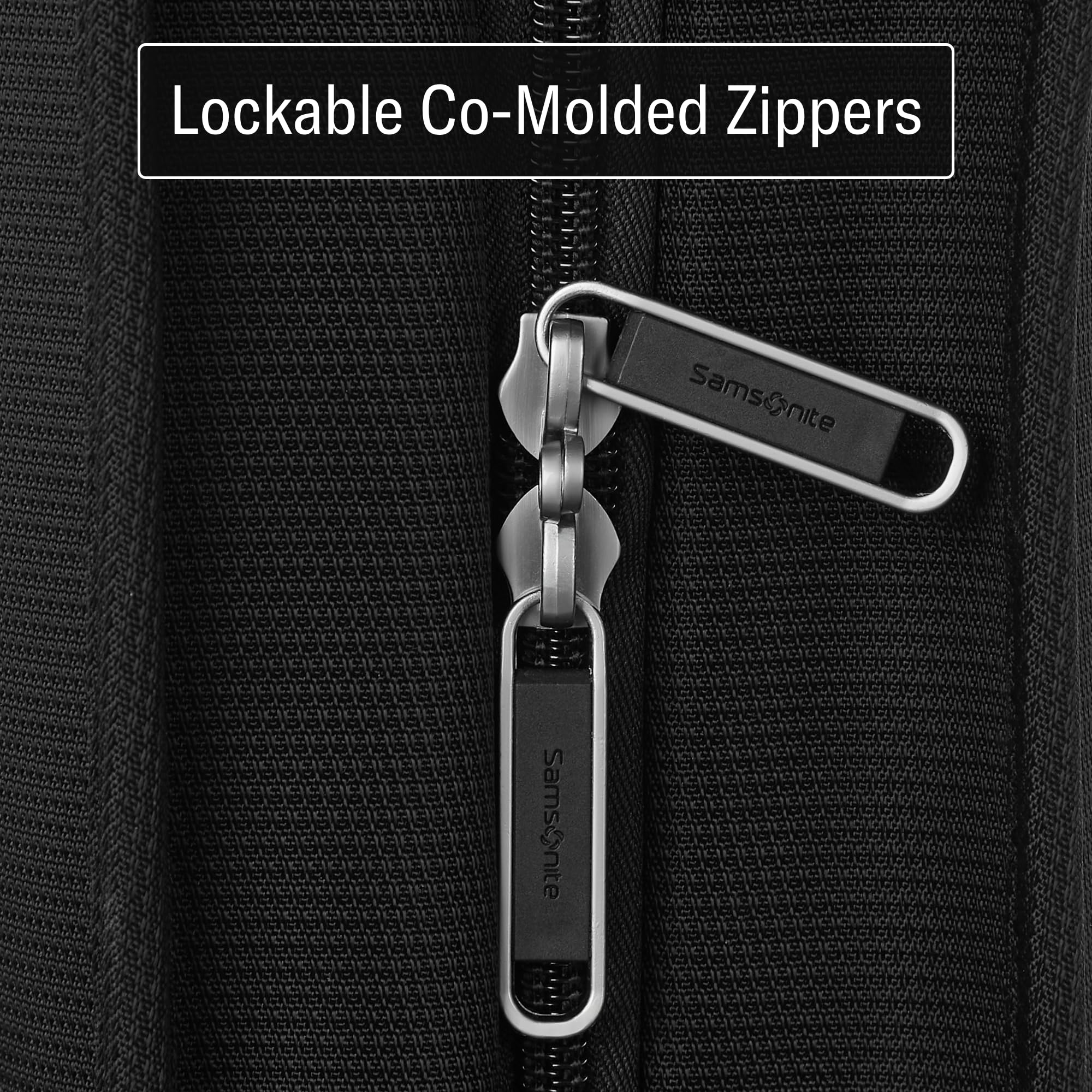 Samsonite, Kleidersack, 58,4 cm, Schwarz, Schwarz, 23" Garment Bag, Kleidertasche