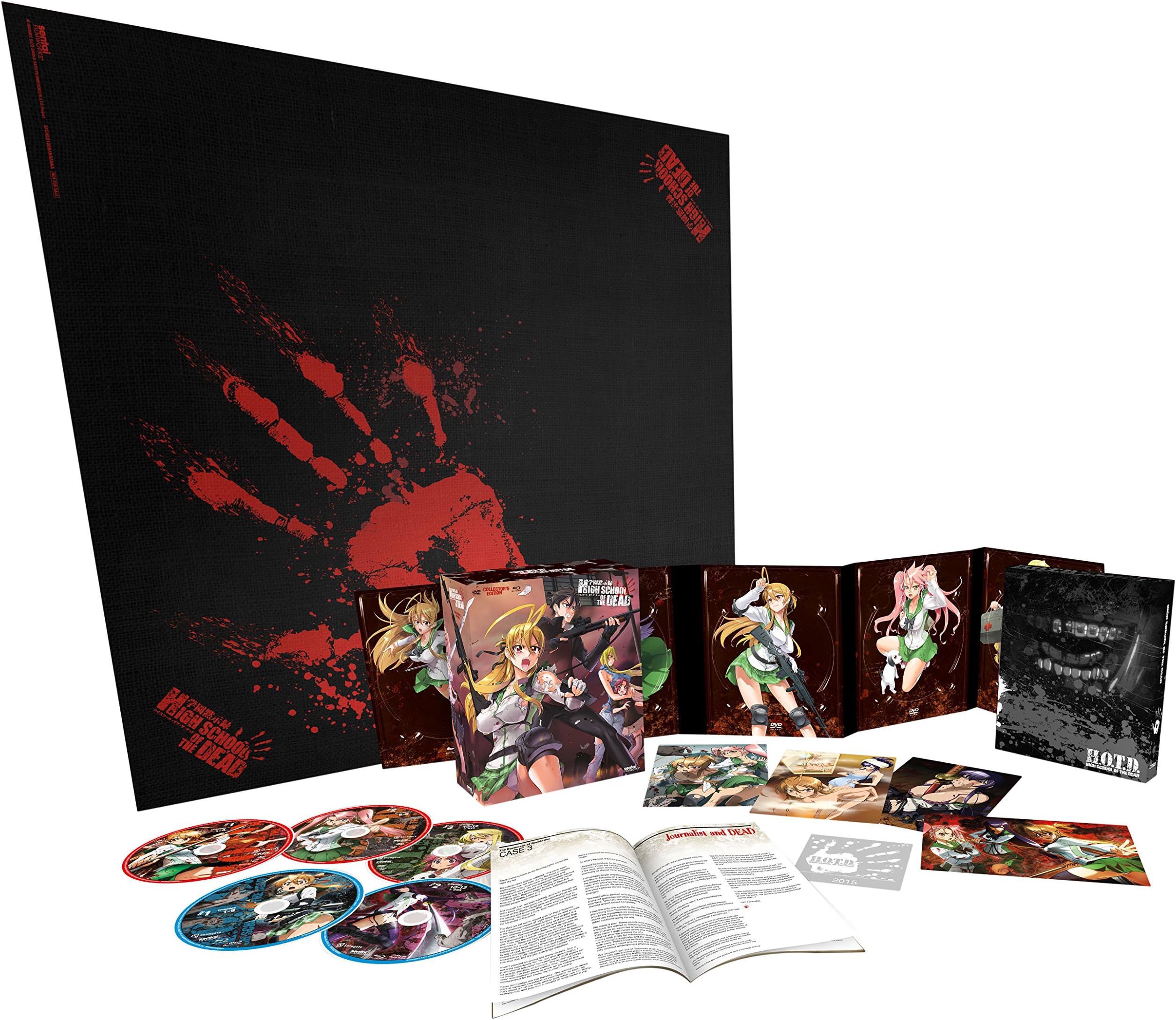 High School of the Dead Collectors Edition DVD/BD Boxed Set