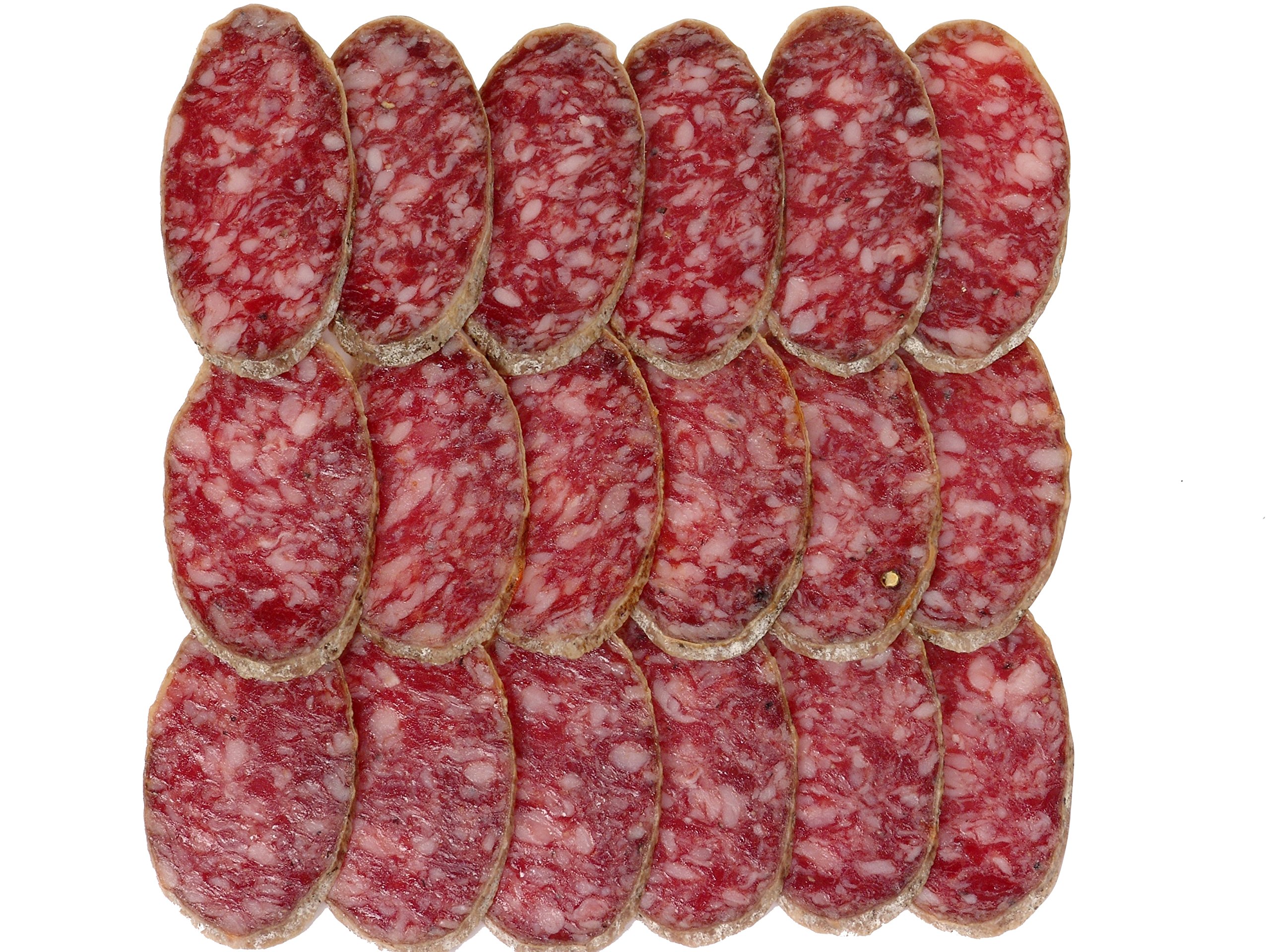 20 Sobres - Loncheado Salchichon de Bellota 100% Ibérico D.O.P. Pack 20 Sobres