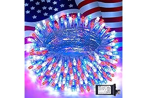 JMEXSUSS 4th of July Lights String: Illuminate Your Patriotic Spirit