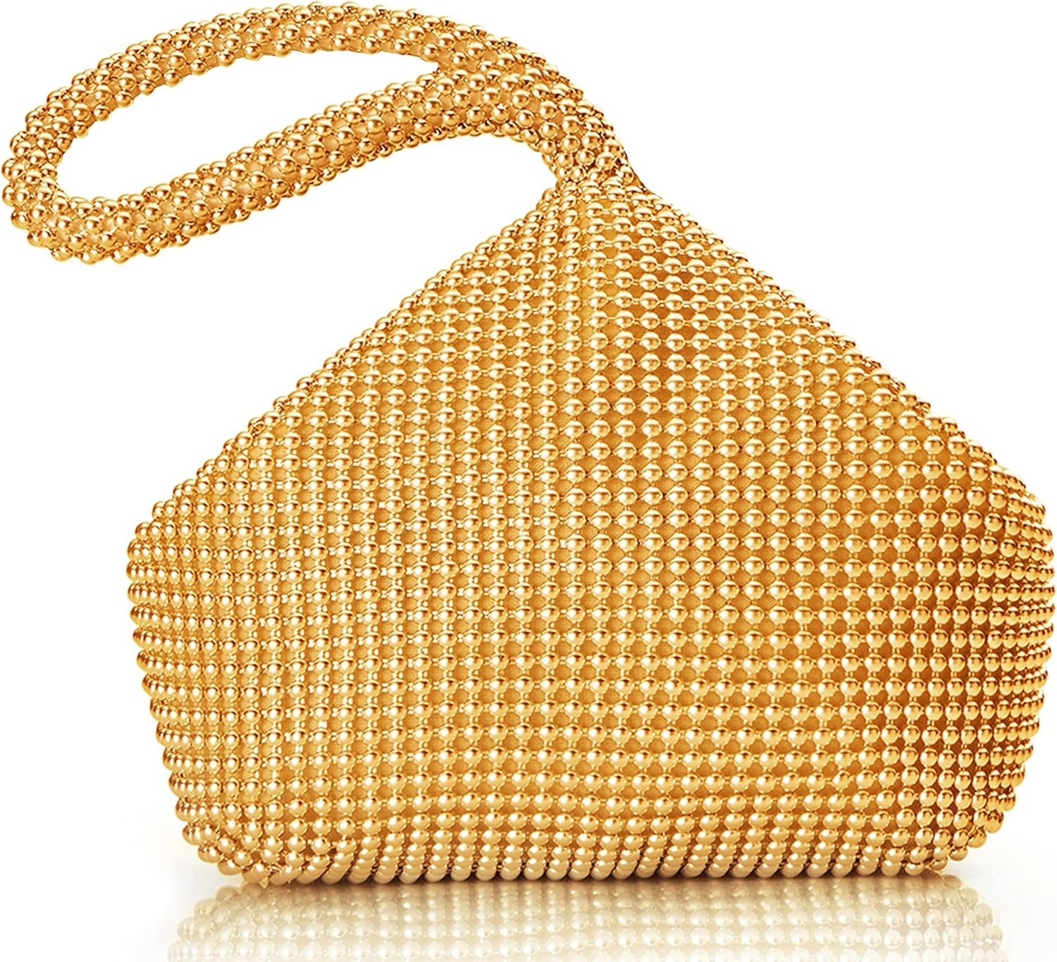 Boutique De FGG Strass Avondtassen En Clutches Kristallen Clutch Handtas Dames Feest Bruiloft Handtas Bruids Clutch Bag Mini Gradient Goud