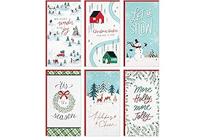 Hallmark Holiday Gift Card Holder Christmas Card Assortment