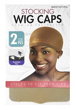 Donna Stocking Wig Cap Beige 