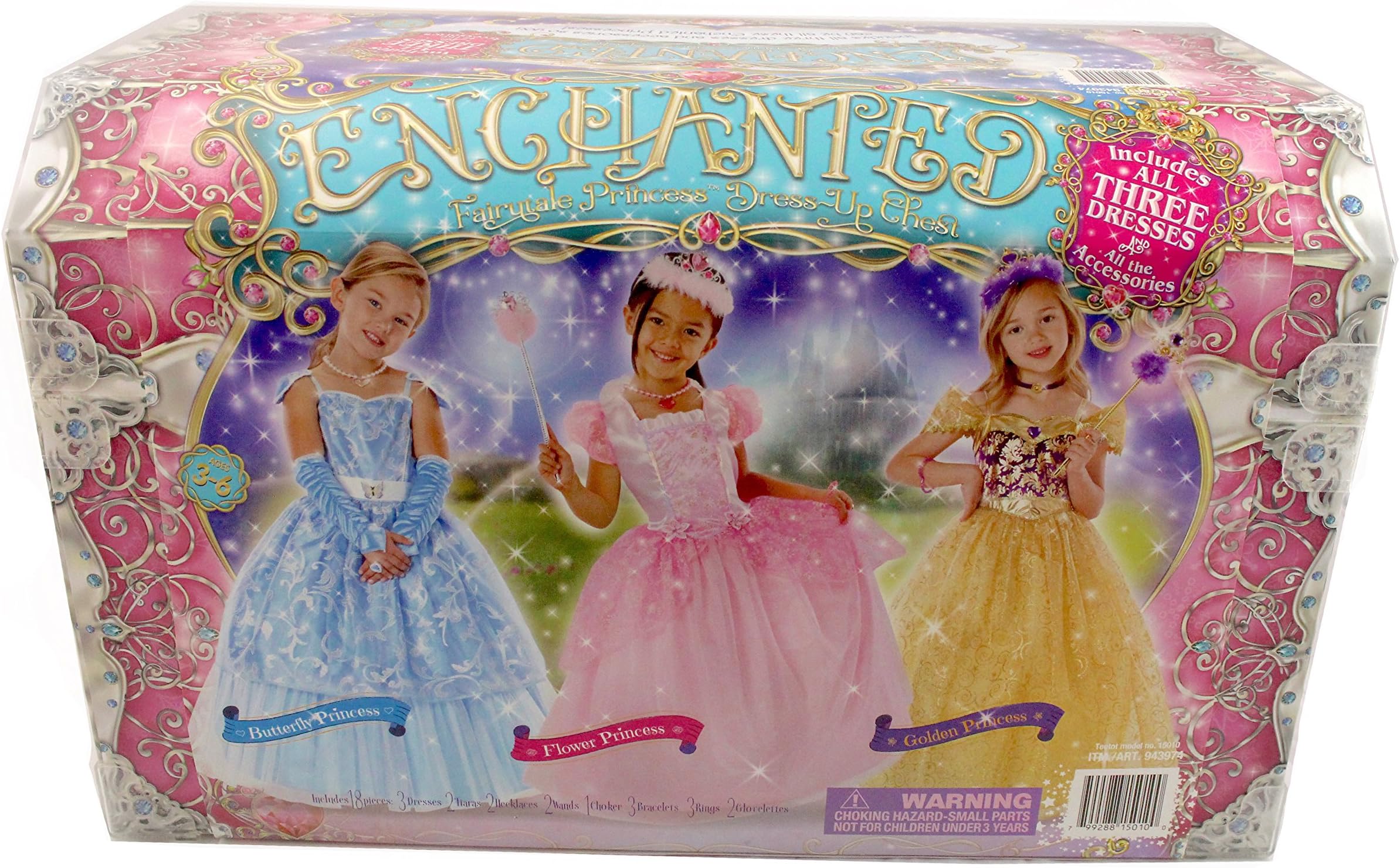 Teetot Enchanted Fairytale Princess Dress Up Trunk
